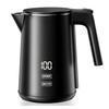 SSYFEI Electric Kettle 1.0L1000W Rapid BoilingDigital Display7-Stage Temperature Control 4-Hour Keep Warm Double Structure Safety Memory Function Dry