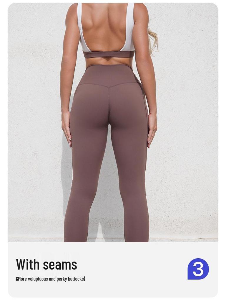 Cross-Border High-Waist Yoga Set: Quick-Dry Sports Bra & Long Pants