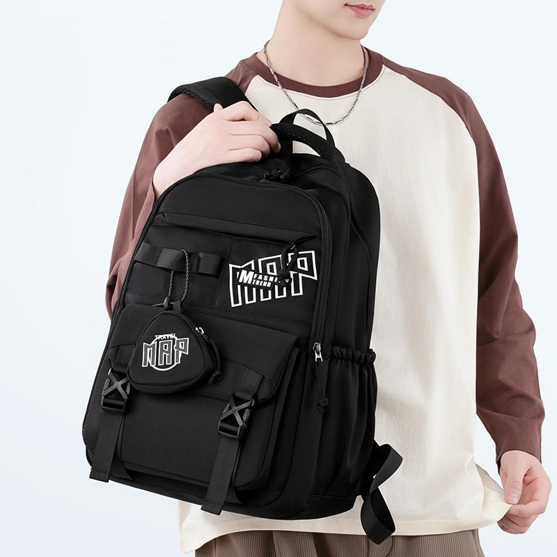 Stylish Urban Backpack with Multiple Pockets and Compartment