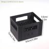 3D Printed Beer Crate Style Battery Storage Case No. 5 Aa No. 7 Aaa Battery Basket Home Decor Stackable Batteries Storage Box