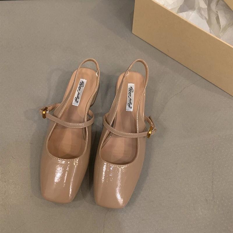 

Fashion Summer Cover Toe Women Sandals Fashion Open Toe Party Dress Pumps Ladies Outdoor Singbacks Sandalias 35 абрикосовый