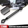 Black Adjustable Motorcycle Balance Handlebar Cross Bar Steering Strength Lever