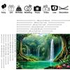 1pc Jungle Oasis Background Banner Suitable for Wall Decoration Anniversary Garden Party Photography Props