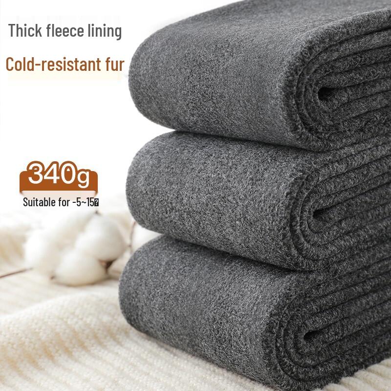 LANGSHA Women's 340g Thermal Plush Lined Leggings