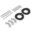 9 Hole Rear Sprocket Mount Rubber Pads Kit for 48cc 66cc 70cc 80cc 2 Stroke Motorised Bike