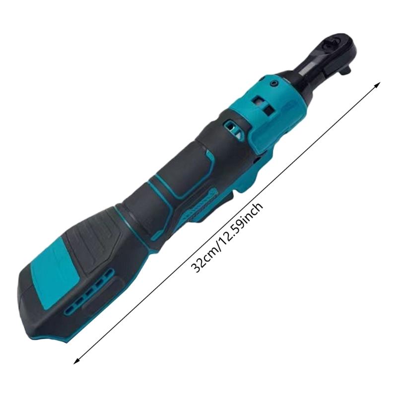 3/8inch Cordless Ratchet Wrench Electric Ratchet 300RPM Chargeable Power Ratchet Driver Wrench Adapter Replacement
