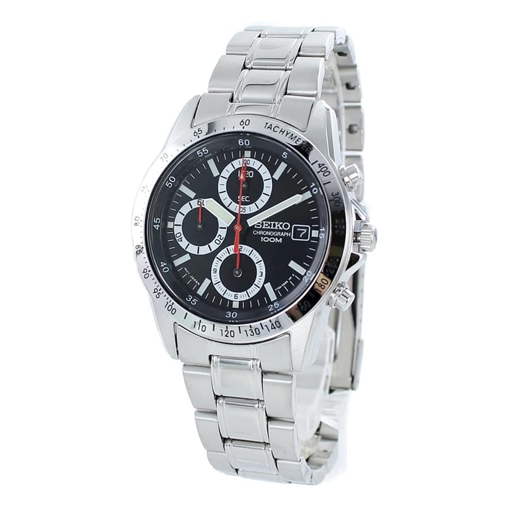 Seiko Watch Chronograph Waterproof Date Men s Women s snd371p Generic Watch