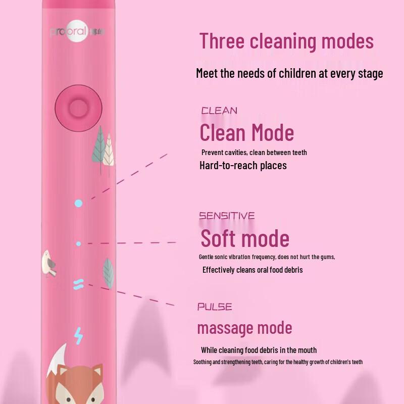 prooral T29 Kids Sonic Electric Toothbrush