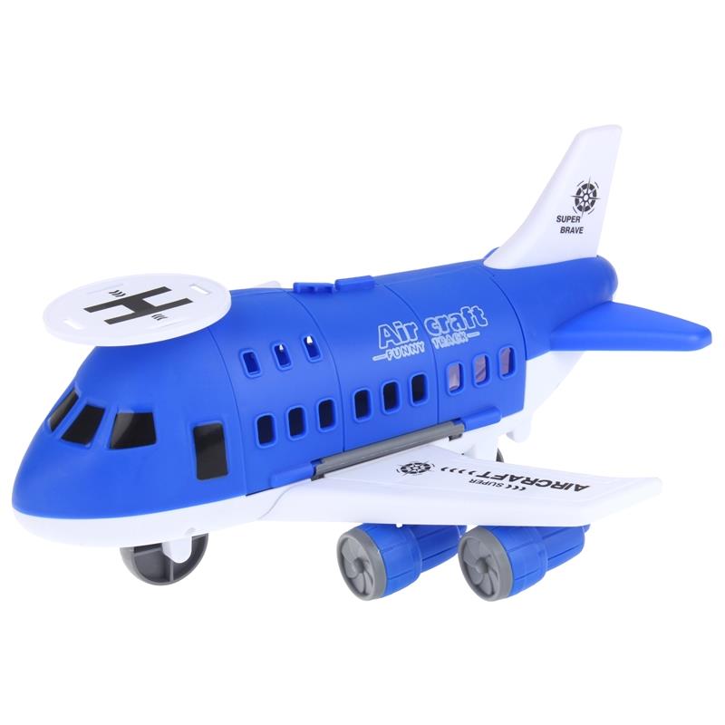 Police Transport Plane Foldable Parking with Vehicles Police Patrol Car