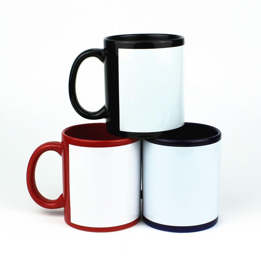 Custom Color-Changing Ceramic Mug with Logo and Photo Pattern