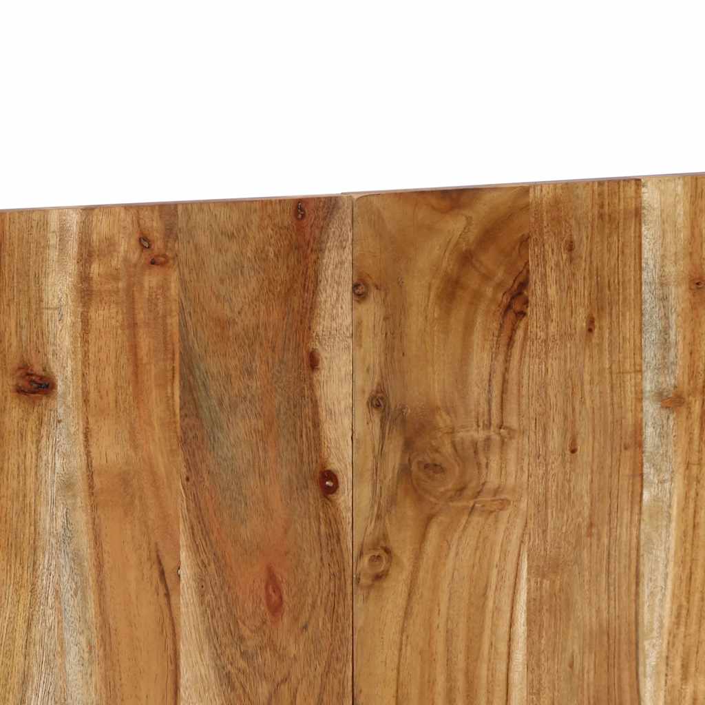 Headboard 200 Cm Solid Acacia Wood