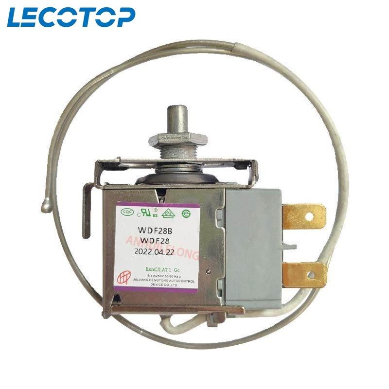 New WDF28B 2Pin AC250V 50/60Hz For Refrigerator Mechanical Thermostat Switch Universal Fridge Spare Parts
