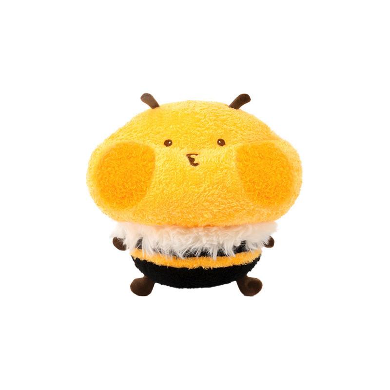 Plush Honey Bee Doll Pillow Gift Play Bear Rabbit Backpack Decoration Expression