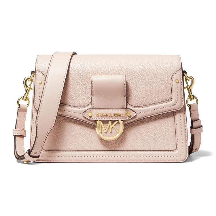 

New MICHAEL KORS Jessie Cow Leather, Artificial Leather Crossbody Bag, Shoulder Bag Women s Cherry Blossom Pink 30F9GI6L2L-187 24.9*8.1*18.0CM