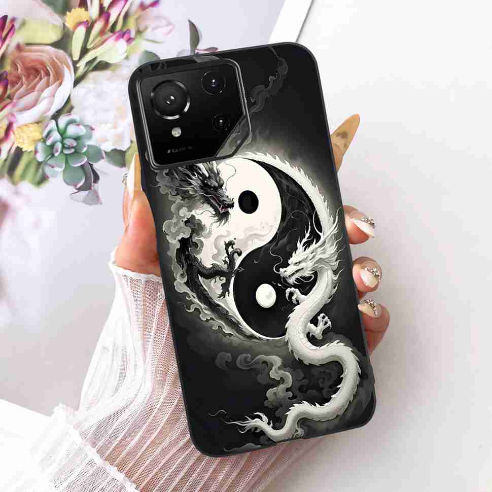 For Asus ROG Phone 9 5G Case Popular Pattern Painting Silicone TPU Black Cover For Asus ROG Phone 9Pro 9 PRO 5G Phone Cases Capa
