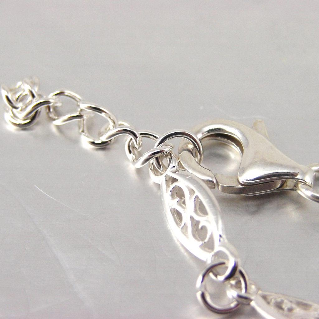 Les Trésors De Lily [F6721] - Silver Bracelet 'Filigranas'