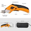 VLOXO Electric Cardboard Rechargeable Scissors for and Rechargeable Electric Work Tool Cutter, Cardboard, Fabric, Carpet, Cardboard, Plastic, More,