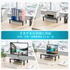 BONTEC Monitor Desktop Height Adjustment Width 20kg Load Holds 2 Black Stand, Stand, 3-Stage (100, 120, 140mm), 36.8cm, Capacity, Monitors,