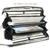 Bercute Python Diamond Python Genuine Leather Snakeskin Long Wallet for Men and Women, Round Zipper Closure, Large Capacity, Multifunctional, Slim,