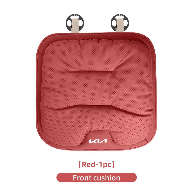Car Velvet Cushion Leather Backrest Waist Pad Protector Cover Accessories For KIA K5 Rio Optima Sportage Ceed Soul Picanto Stoni