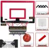 Punch-Free Foldable Basketball and Volleyball Hoop for Kids - Indoor/Outdoor Wall-Mounted Dunk Board
