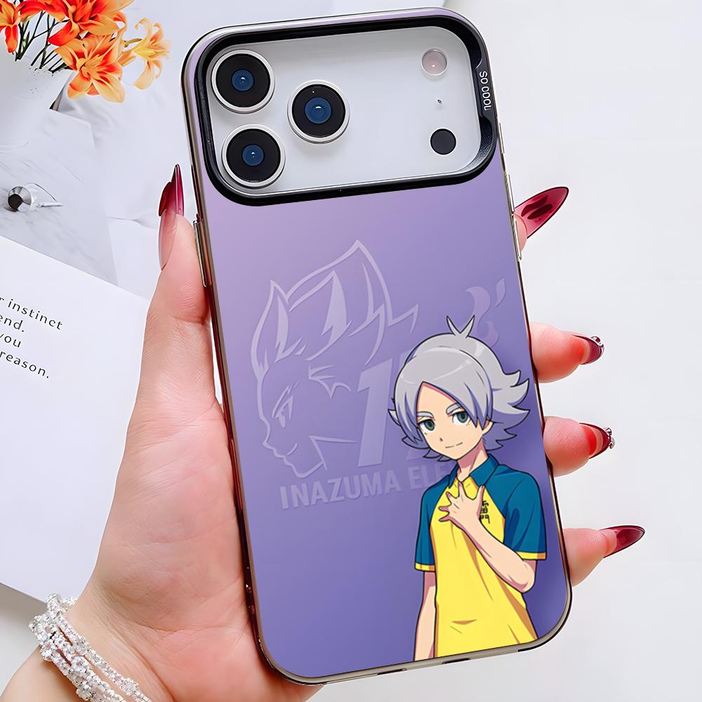 Inazuma Eleven Series Phone Case For IPhone 17 Pro Max 16 Pro Max 15 14 13 11 12 Mini Xs X Xr 7 8 Plus Se Color Silver Cover