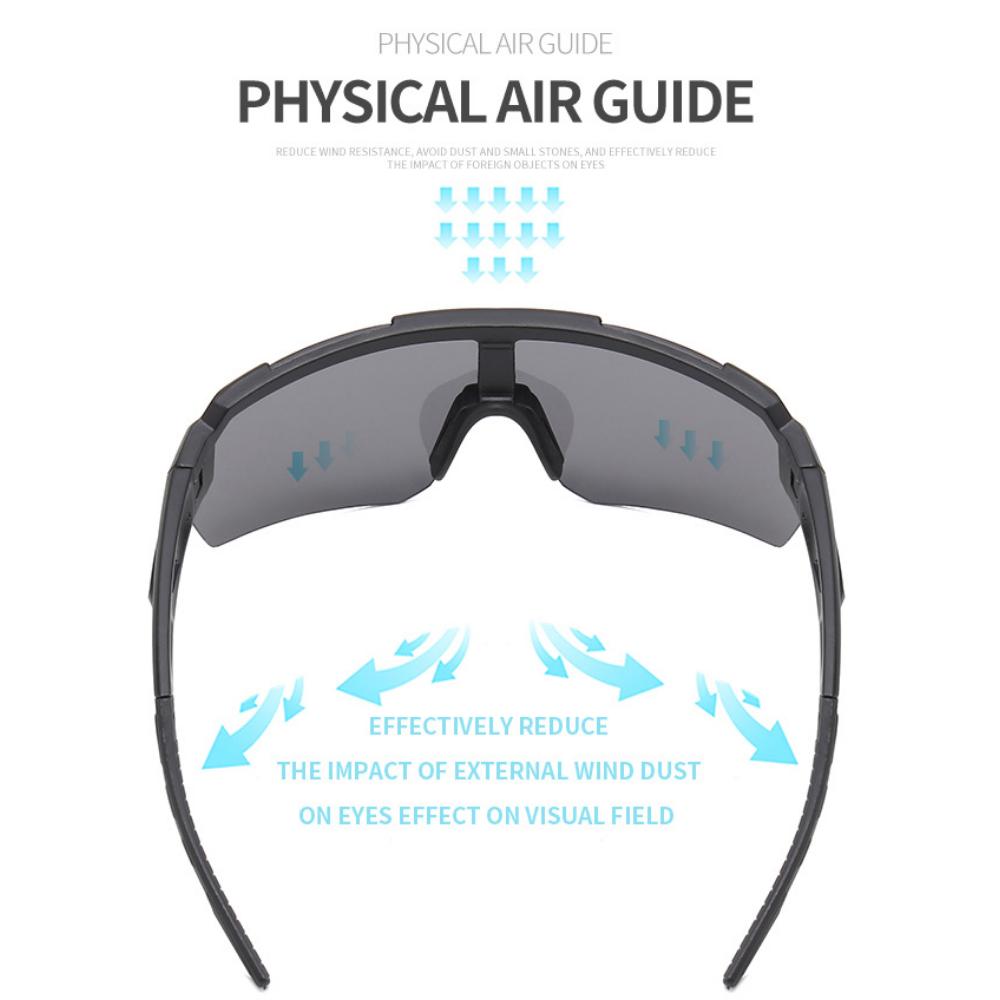 2025 neue Anti-Ultraviolett-Sonnenbrille Fahrrad Outdoor-Sportarten Radbrille bunte Sonnenbrille