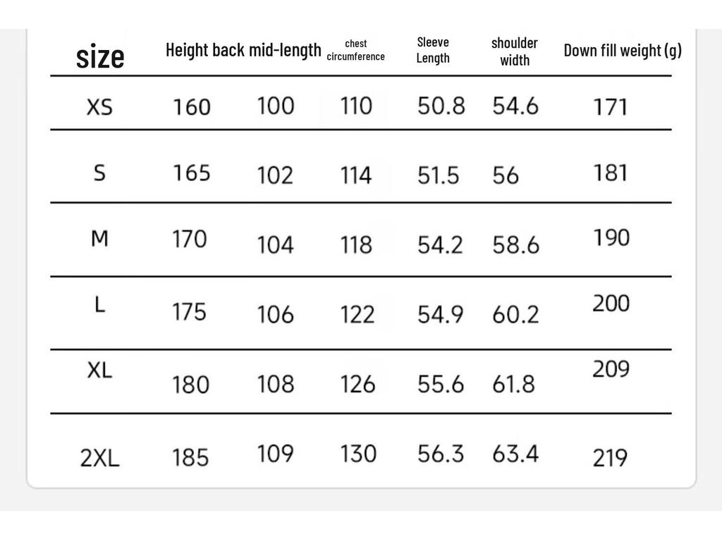 Yaya Chen Zheyuan Unisex Winter Thickened Down Jacket