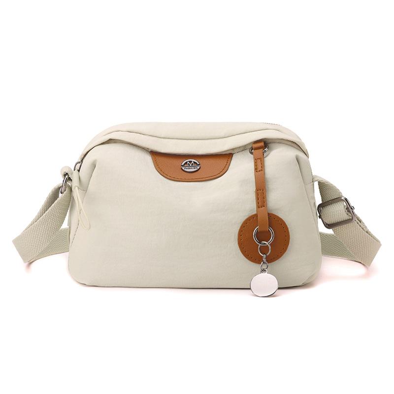 Nylon Umhängetasche Damen Schultertasche Patchwork Crossbody Tasche