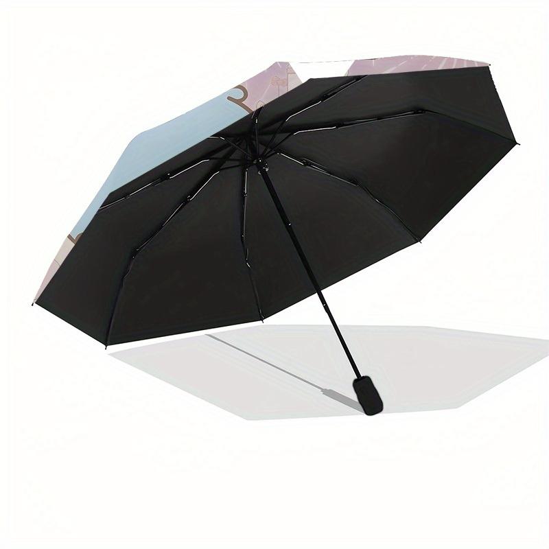 1pc "Little Twin Stars Celebration" Umbrella with Plastic Handle,Suitable for All Seasons Home Travel Outdoor UmbrellaSanlio040