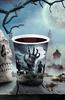 Kubeczki Papierowe Cmentarz Umarlak Zombie Halloween Urodziny 240Ml 6Szt.
