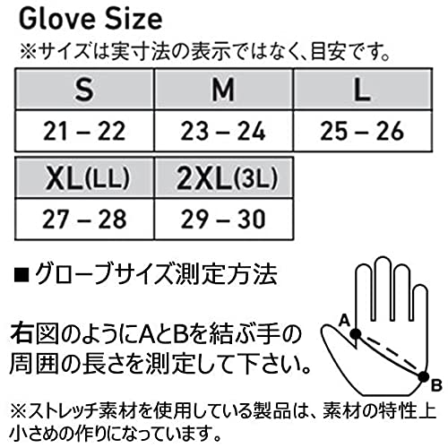 Daiwa Nanofront R Mesh Cool Gloves, 5-Piece Cut, Blue-Black, Size M (DG-3121)