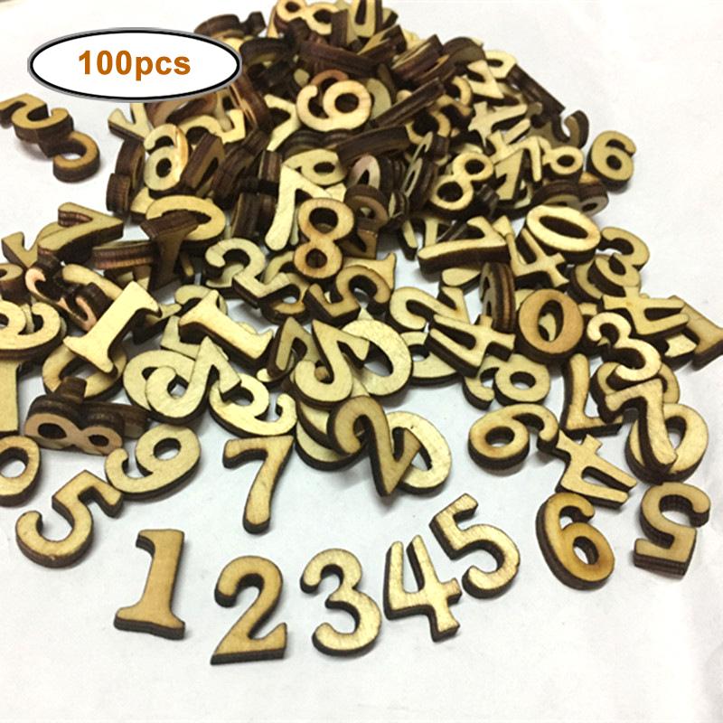 

100pcs Craft Letters Small Wooden Alphabet Letters Unfinished Wood Letters Wood Pieces for Crafts Spelling Education Wood Crafts 15mm(0.59inch)