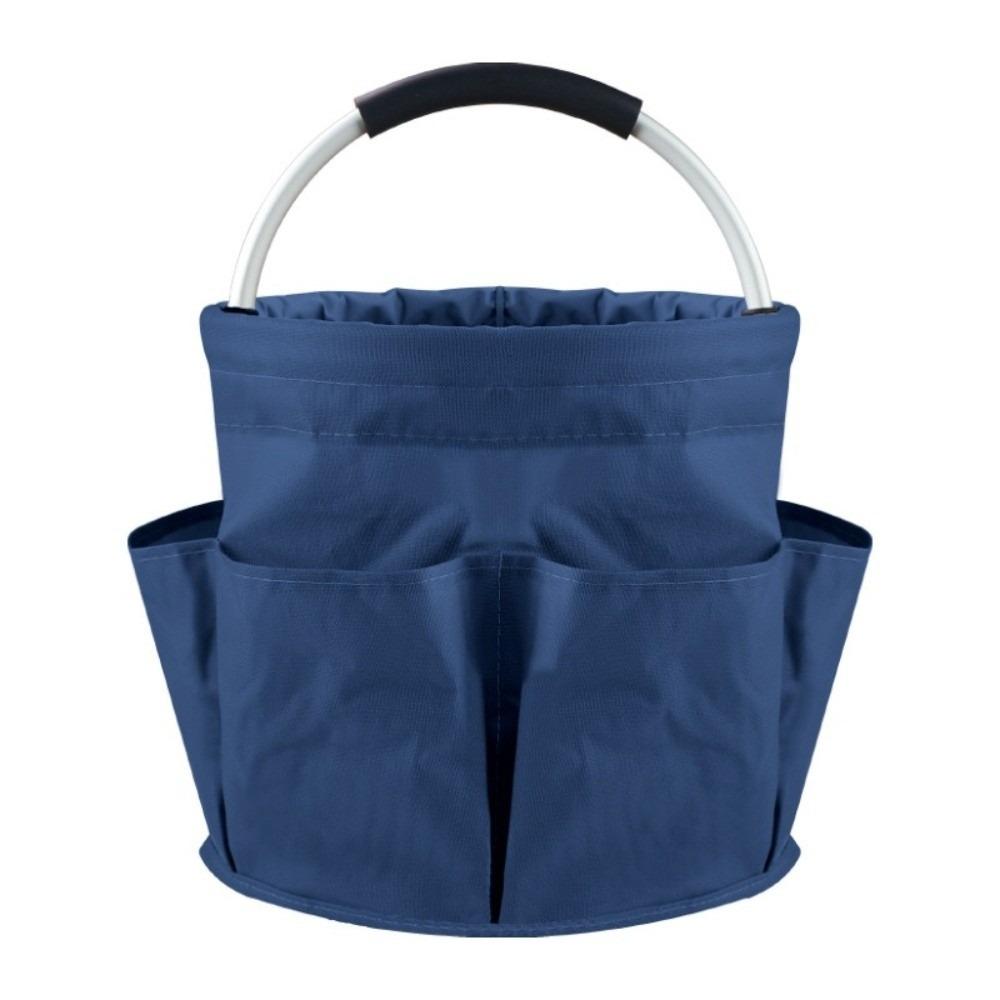 Multifunction Picnic Folding Basket Multi Pocket Electrician Toolkit Bucket  for Bathroom