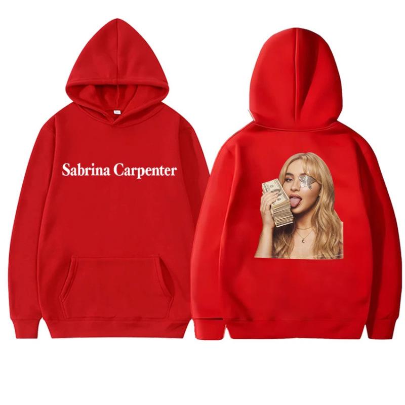 European Size Sabrina Carpenter Money Girl Graphic Tee