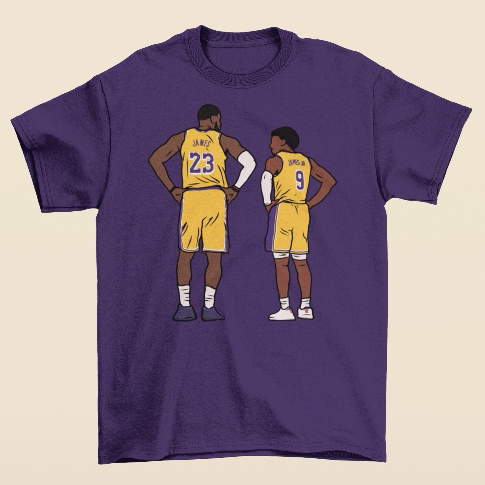 Bron And Bronny James T-shirt S
