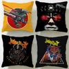 Klassische Band Judas Priest Kissenbezug Weich Leicht zu Waschen Kissenhülle Vielseitig für Sofa Bett Reise und Büro