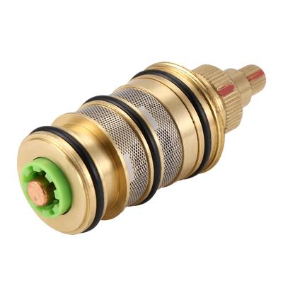 B97A-2X Brass Replacement Thermostatic Cartridge,Shower Mixer Valve Bar Repair Kit Intelligent Thermostatic Valve Core
