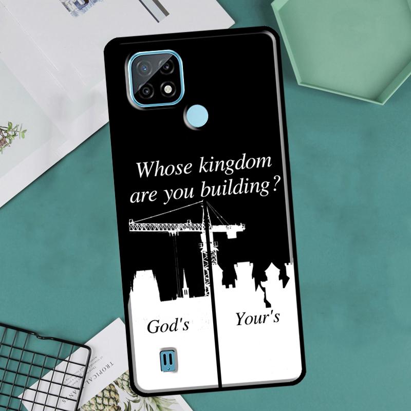 Faith Christian Religious Jesus Case For Realme 9 Pro Plus 8 8i 9i C35 GT Neo 2 Cover For OnePlus 10 9 Pro Nord2 8T 9R 10R