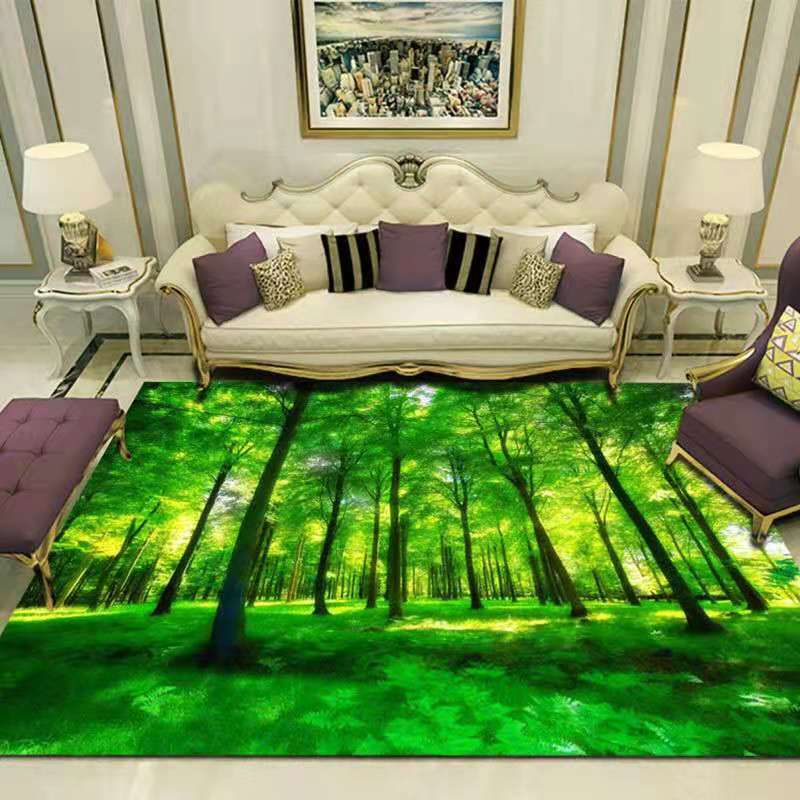 3D Floor Carpets Living Room Rugs Scenery Carpet Entrance Door Mat Home Decor Carpet In The Bedroom Lounge Rug Large Area Carpet