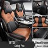 All-Season Leather Car Seat Cover for BYD Song Pro: Full Surround Design