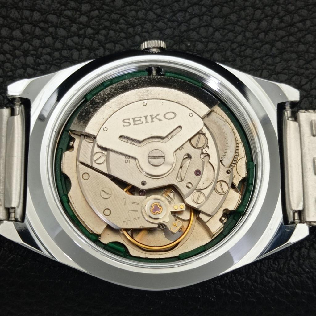 VINTAGE SEIKO 5 AUTOMATIC 6309A REFURBISHED JAPAN MENS WHITE WATCH a441714-1 Sk-a441714