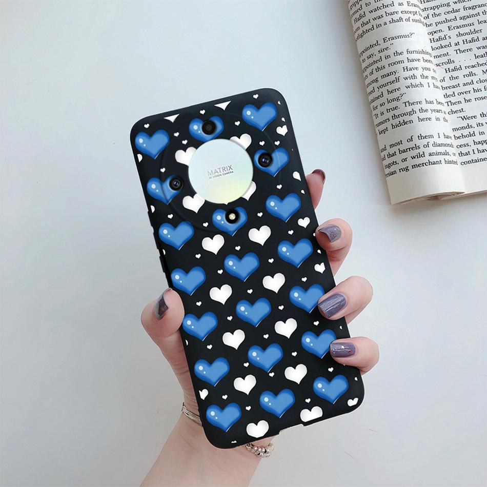 Case For Honor X9a X9b 5G Cover Silicone Soft Fashion Flower Back Shell Coque For Honor X9a X9b X9 a X 9 B 2023 Phone Case Funda