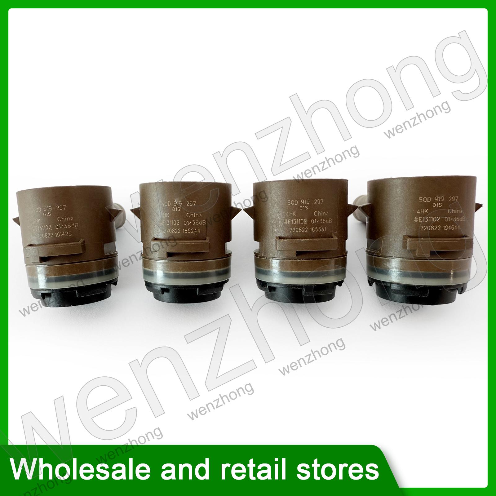 

4PCS 5QD919297 5QD 919 297 Reversing Radar Sensor For Golf Q5 A3 8V Seat Leon Octavia 4pcs