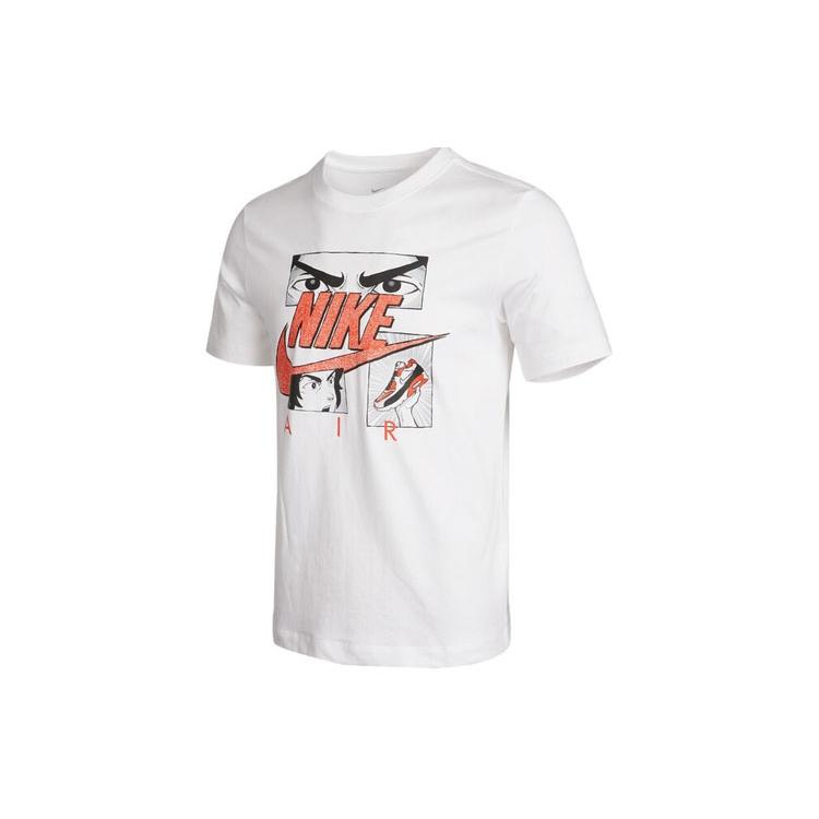 

New Nike T Shirts Men White DB6152-100 M