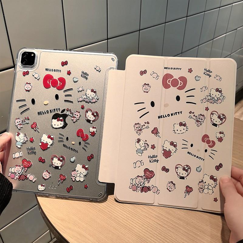Ultra-thin Cute Cartoon Case IPad 10th 11th Air 6 Pro Mini 7 Tablet Shockproof Stand Cover With Auto Sleep Wake