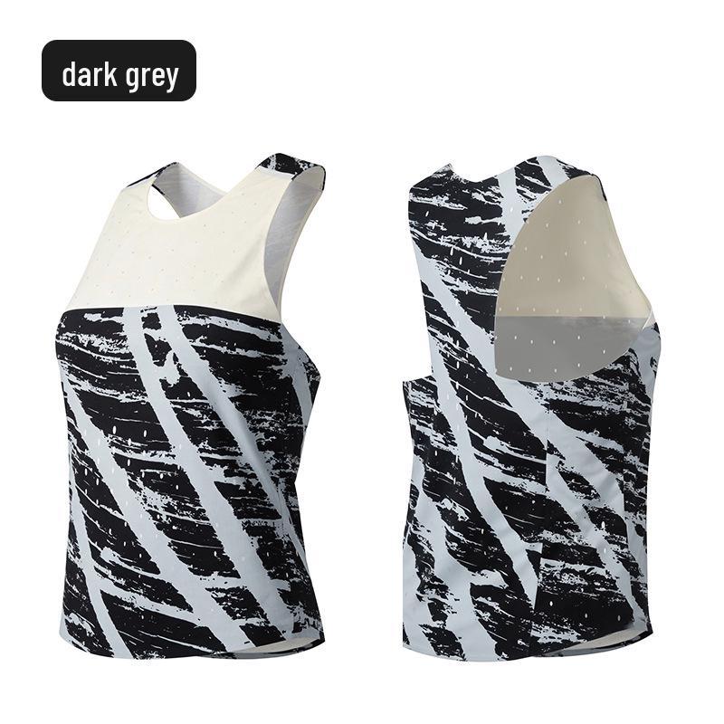 Men s Wind Tunnel Ultra-light Quick-Dry Racing Vest - High Elasticity, Breathable, Sweat-wicking for Marathon and Track Training XXL