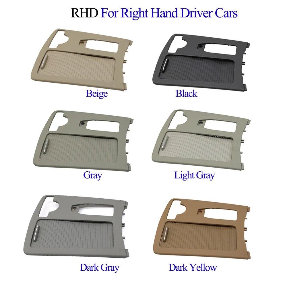 LHD RHD Car Central Armrest Drink Cup Holder Cover Outer Panel For Mercedes Benz C E Class W204 W212 W207 C200 C300  E260 E300