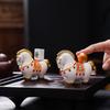 Chinese Style Horse Figurine Resin Desktop Ornament Cute Horse Miniature  Bookshelf