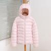 Light and thin [] Winter new women's fashion hooded ribs cotton clothes design sense down cotton clothes cotton clothes
